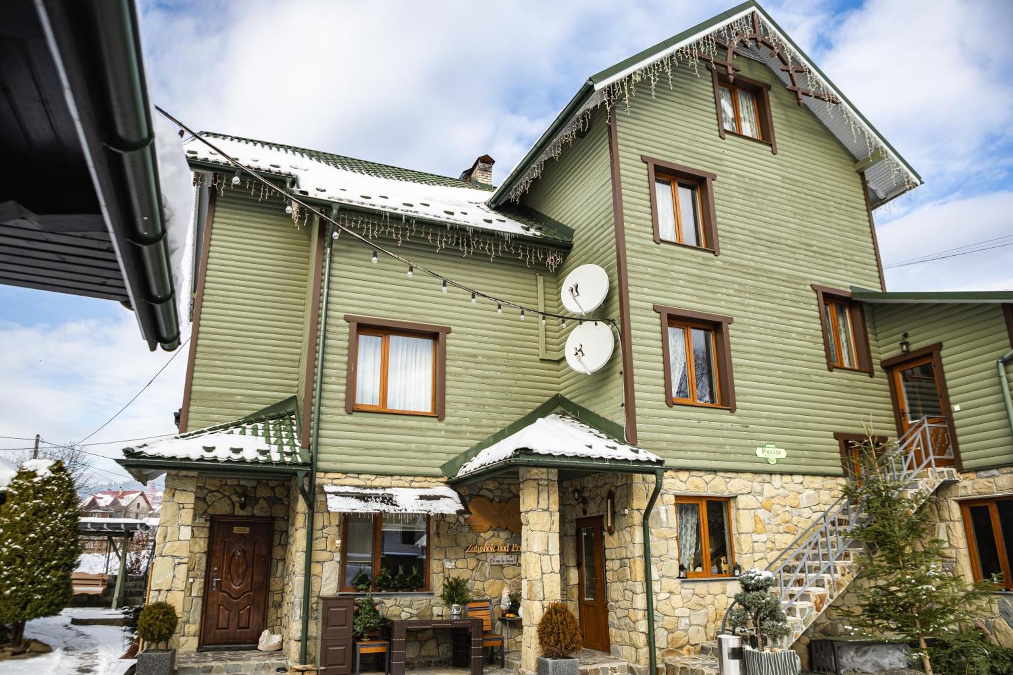 Hotel Zatyshok nad Prutom Bukowel Zewnętrze zdjęcie