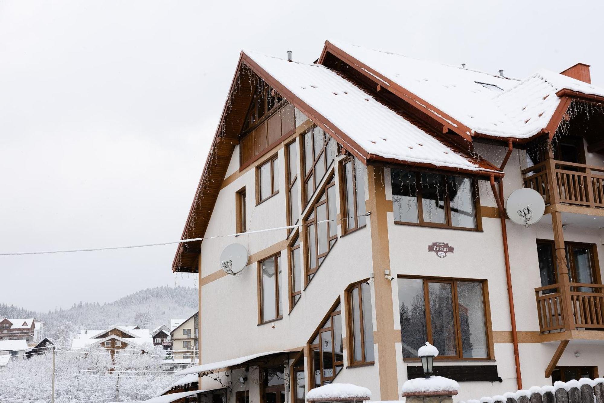 Hotel Zatyshok nad Prutom Bukowel Zewnętrze zdjęcie